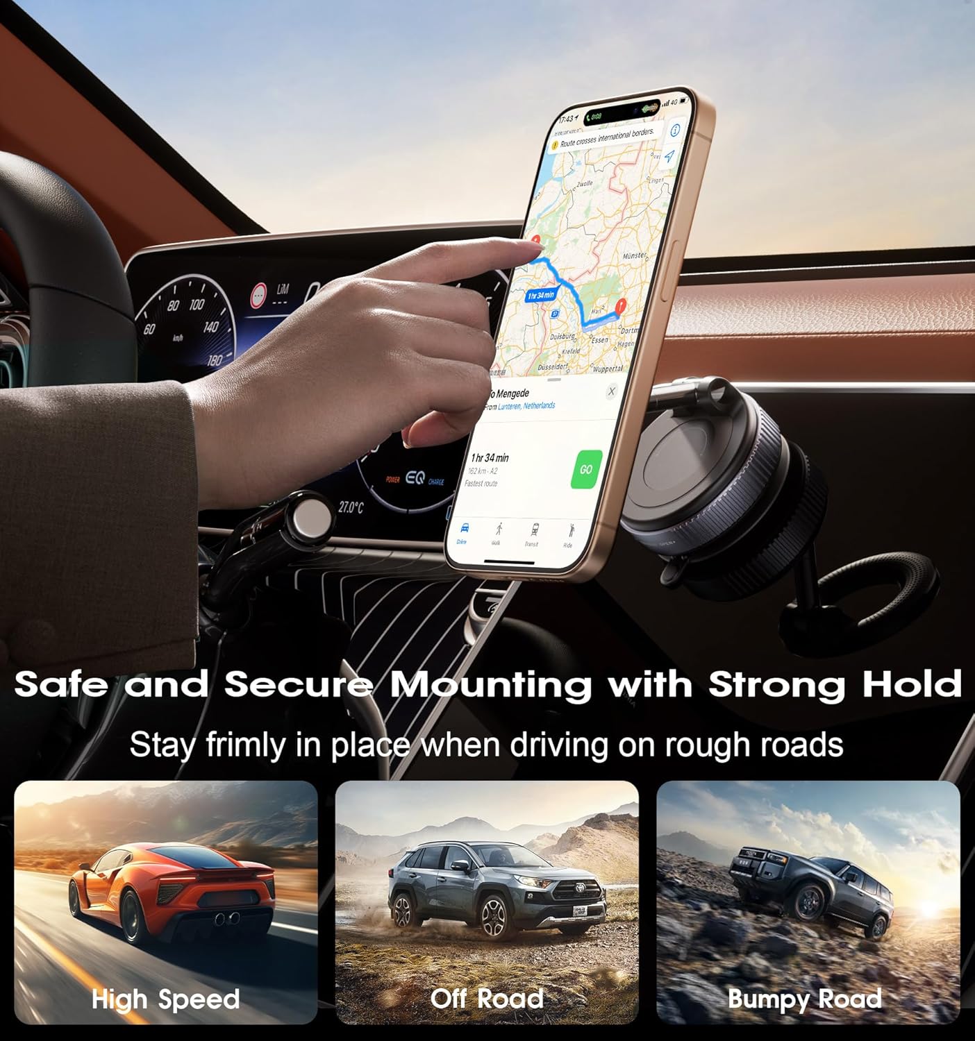 Magnetic Suction mobile holder